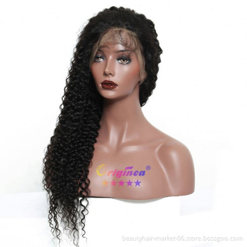 Wholesale 360 Lace Wig Vendors Cuticle Aligned Raw Virgin Hair Unprocessed 100% Human Hair 360 Lace Front Wig With Baby Hair